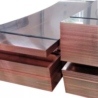 0.3mm 0.5mm 99.9% Copper Clad Laminated Sheet For Decoration