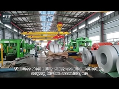 TISCO AISI SUS 430 Kumparan Gulungan Datar Baja Tahan Karat Cermin